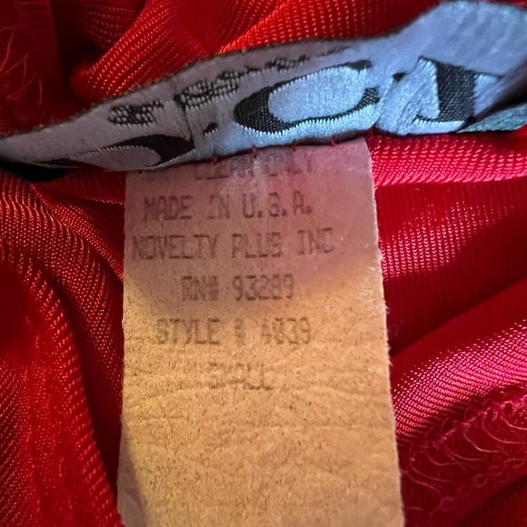 Stretchy Y2K Red Women's Dress - Picture 5 of 5